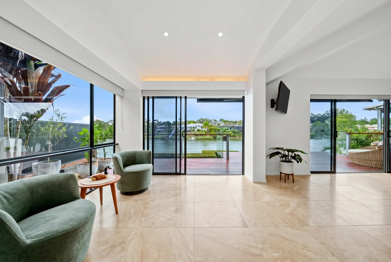 Living room AI renovation concept