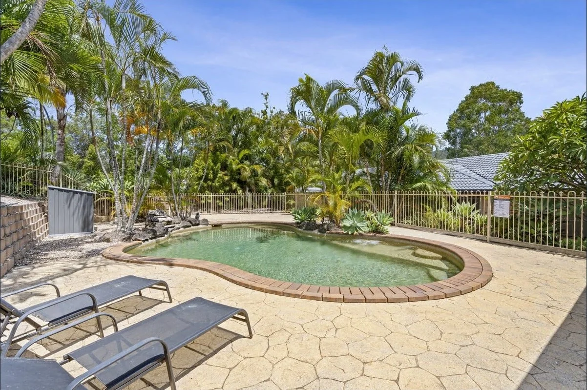 Pool before renovation